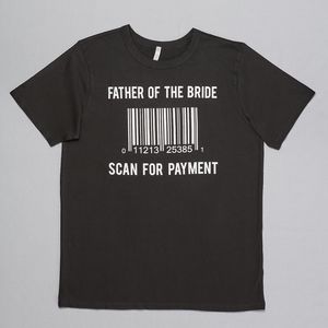 NWT DAVID'S BRIDAL Father of Bride T-Shirt. Medium